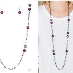 Necklace Purple